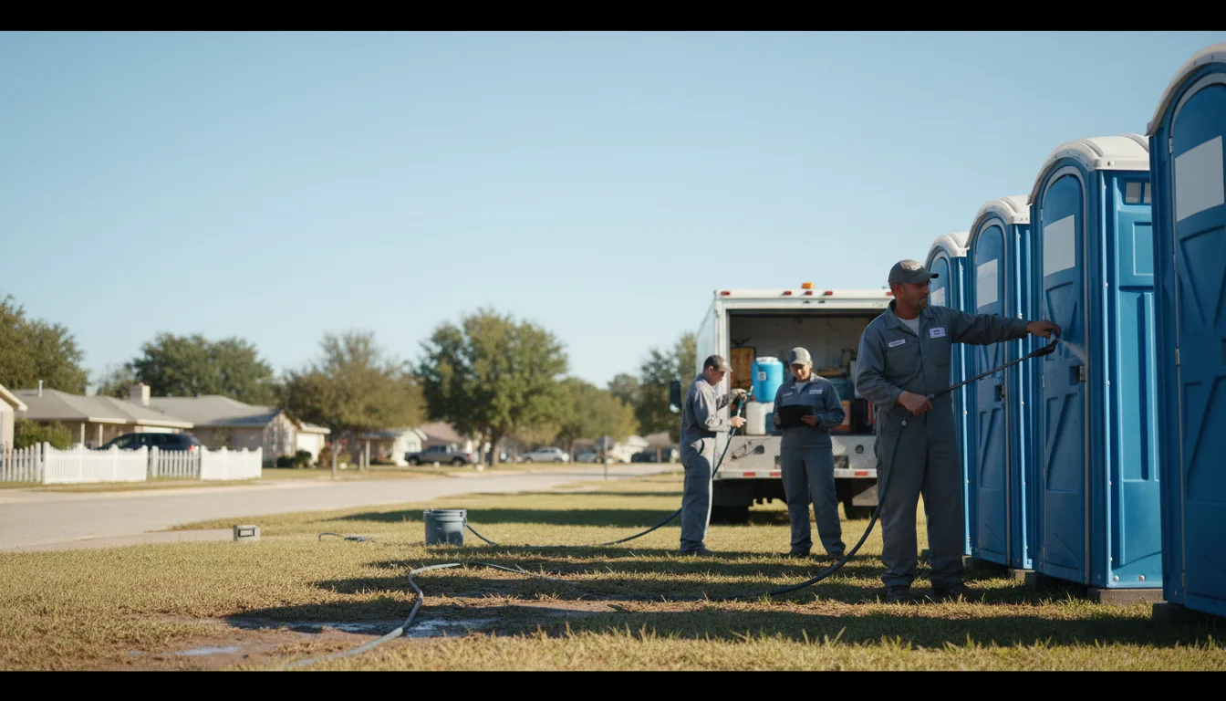 Long-Term Portable Toilet Rental in Syracuse, NE near me
